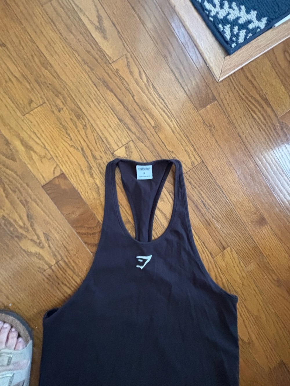 Gymshark Black Racerback Training Tank - Picture 3 of 3